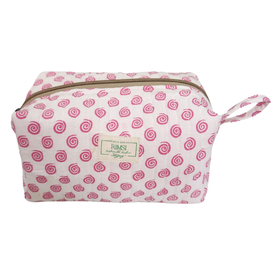 Trendy Printed Pouch Bag - Fabric (Style 13)