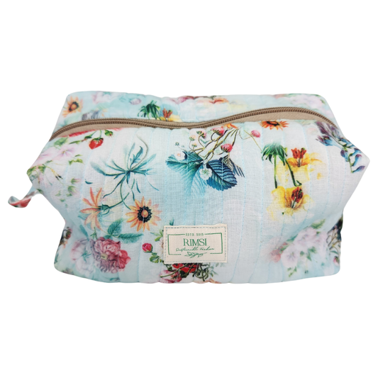 Trendy Printed Pouch Bag - Fabric (Style 15)