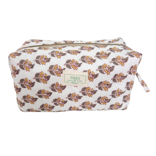 Trendy Printed Pouch Bag - Fabric (Style 16)