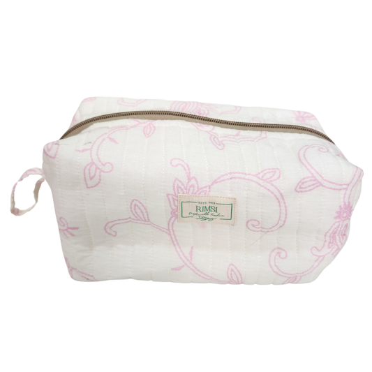 Trendy Printed Pouch Bag - Fabric (Style 17)