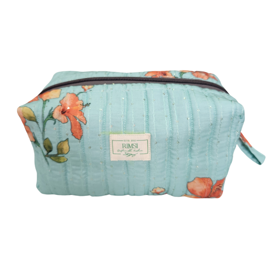 Trendy Printed Pouch Bag - Fabric (Style 18)