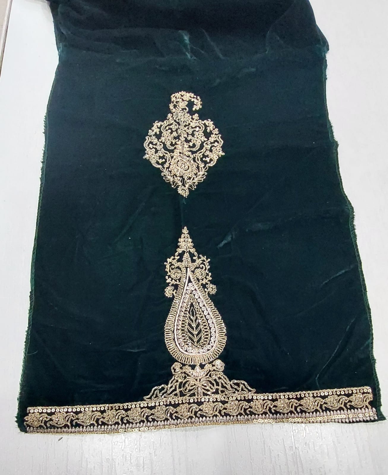 Velvet Suit with Embroidery - Style 2