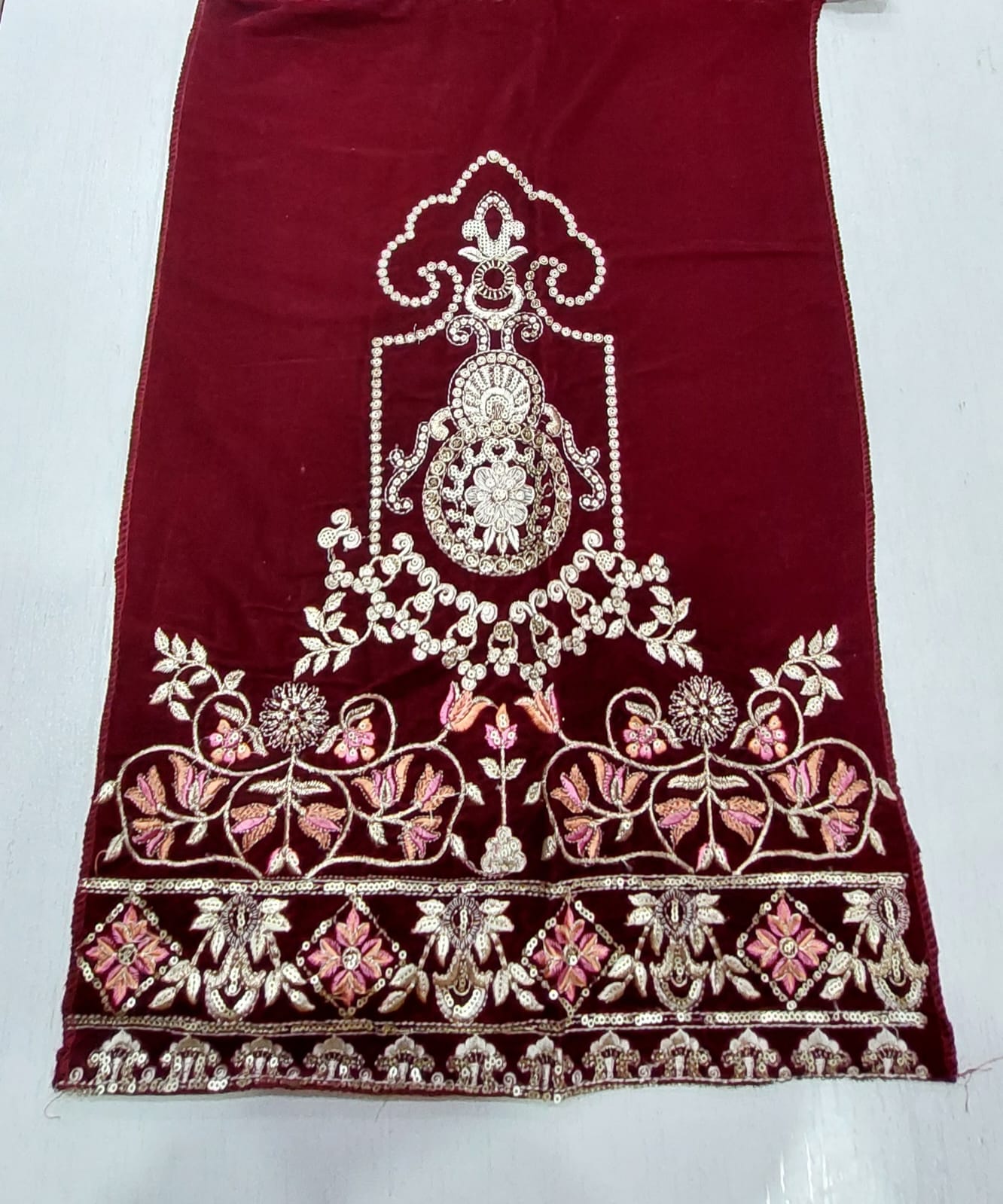Velvet Suit with Embroidery - Style 5