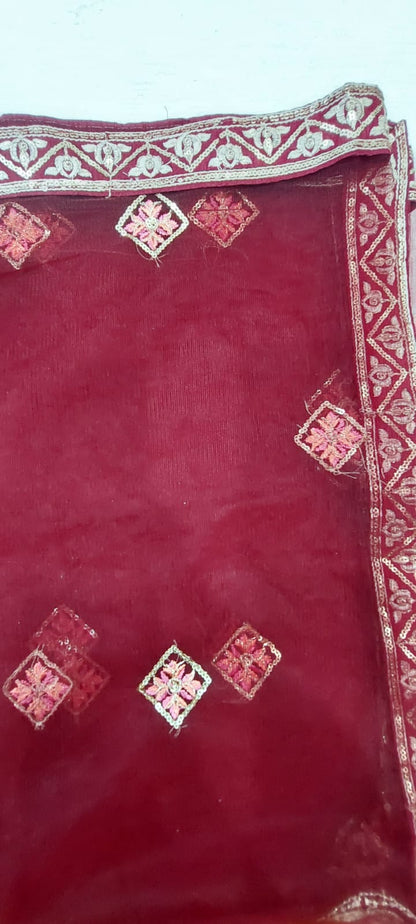Velvet Suit with Embroidery - Style 5