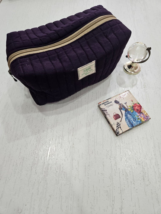 Trendy Printed Pouch Bag - Fabric (Style 35)